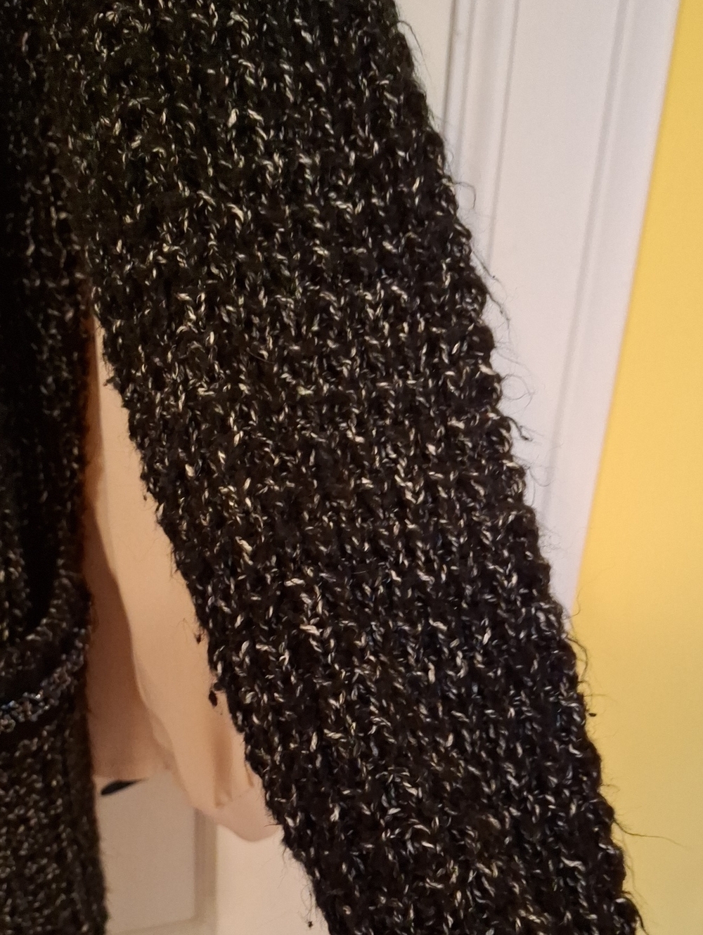 Simply Vera Vera Wang Open Waterfall Cardigan With Beaded Detail - Picture 8 of 8